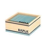 Kapla カプラ 魔法の板 カラーカプラ 40枚入 クアドラット C40 ライトブルー （おもちゃ 玩具 知育 積み木 プレゼント) [並行輸入品]
