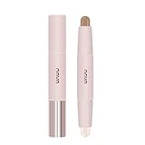 UNYOKEハイライト シェーディング スティック 3D ダブルヘッド ハイライト スティック 補正 ノーズシャドウ 影 シルエット部分 ナチュラル 輪郭メイク 真珠光沢 立体 マルチスティック 多機能メイクアップ01# 明るい肌色