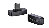 Questyle QCC Dongle Pro ロスレスBluetoothトランスミッター MFi認証済 Bluetooth発信機 LDAC aptX atpXHD aptX Adaptive aptX Lossless対応 Bluetooth5.4 PS4/PS5/Nintendo Switch使用可能 aptX Lossless 最大24bit/96kHz Type-C タイプC