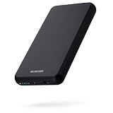エレコム モバイルバッテリー 大容量 10000mAh 15W 2台同時充電 出力2ポート (Type-C/USB-A) 入力(Type-C) 【 iPhone SE3 / 13 / 12 / iPad/Android 各種対応】 ブラック EC-C05BK