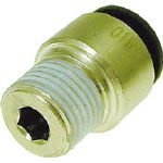 チヨダ ファイブ六角穴付メイルコネクター 6ｍｍ・R1/8 F601MS