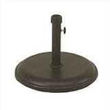 パラソルベース　15kg ブラック