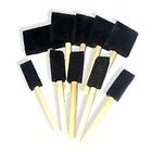 12 Piece Assorted Foamペイントブラシ