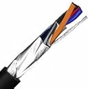 100 ft 16 AWG 2 Conductor 16 / 2全体的なシールドコントロールトレイケーブルULタイプTC 600 V e2 – ブラック