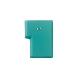 適合ヨーロッパのロジクール G915 7 文字エンター キー シングル キーキャップ ロジクール G813G913G815G915 の (鳥の卵青色PBT白色エンターキー)