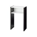 アール・エフ・ヤマカワ 木製テレフォンスタンド W500×D300×H800mm ホワイト×ダーク(木目) SHWA-002D 1台