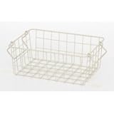 スタッキングワイヤーバスケット WH 26x18x10 商品コード：26688 不二貿易