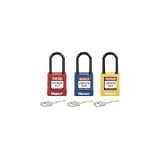 パンドウイット ロックアウト用非電導性パドロック 赤 PSL-8