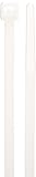 Morris Products 20414 Releasable Nylon Cable Ties, 8" Length, 0.183" Width, 50lbs Tensile Strength, 