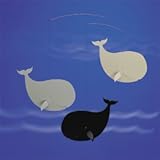 FLENSTED MOBILES/フレンステッドモビール HAPPY WHALES black/grey