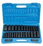 Grey Pneumatic (1512DM) 1/2' Drive 30-Piece SAE and Metric Deep Socket Set [並行輸入品]