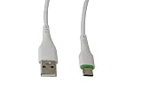 Ａｎｄｒｏｉｄ用ＵＳＢケーブル Ｔｙｐｅ－Ａ（２．０）、ＵＳＢ Ｔｙｐｅ－Ｃ（１メートル）、３本セット、白