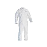 KCC49104 - KIMBERLY CLARK Kleenguard A20 Ebc Coveralls, Microforce Sms Fabric, White, Xl by Kimberly