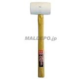 CUSTOM KOBO 木柄ゴムハンマー 白 0.5P CGH-05W 823667
