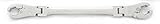 GearWrench 89112 5/8-Inch by 11/16-Inch Ratcheting Flex Flare Nut Wrench [並行輸入品]