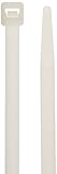 Morris Products 20074 Nylon Cable Ties, 11" Length, 0.296" Width, 120lbs Tensile Strength, 3.19" Max
