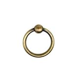 Brass knob P.028 アンティーク 取っ手 真鍮 金具 ドアノブ 家具 引出し