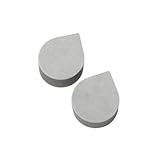 キッチン用品 スポンジ 洗面台に張り付く しずく 2個入 オリジナルカード付き グレー