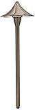 Best Quality Lighting LV68AB Finished Outdoor Path Light with Metal Shade, Bronze [並行輸入品]