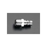 エスコ ＮＰＴ１／２”雄ねじプラグ EA140DB-24