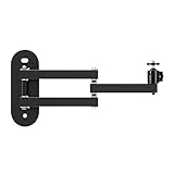 BGL プロジェクター壁掛け用金具 折りたたみ式ブラケット 360度回転可能 耐荷重2kg