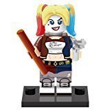 singlesaleアクションフィギュアsuper-villainess with Baseball Bat Miniブロックカスタムビルディングブロック玩具