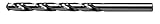 Viking Drill and Tool 2750 0 Type 240-B Bright Finish Jobber Drill 118 Degree Point HSS Bit (12 Pack