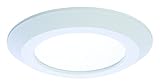 Halo 80CRI LED Flush Mount Disk Light, 6-Inch, White [並行輸入品]