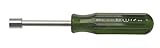 Xcelite HS11 Full Hollow Shaft Nutdriver with Bright Finish, 7' Hole Depth, 11/32' Blade Diameter, 3