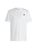 [アディダス] 半袖 Tシャツ エッセンシャルズ シングルジャージー スモール刺しゅうロゴ 半袖Tシャツ ECR01 メンズ ホワイト (IC9286)