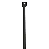 Aviditi CTUV618 Nylon UV Stabilized Cable Tie, 6 Length x 3/32 Width, Black (Case of 1000) by Avidit