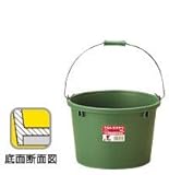 ノーブランド品 作業用バケツ ウルトラバケツ 10L メモリ付