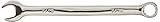 Jonard CW-716 Chrome Vanadium Steel Combination Wrench with Open End and Box End, 7/16' Opening Size