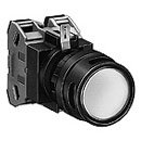 IDEC HW1L-MF211Q4Y 22ハイ丸突形フルガード付照光押ボタンスイッチ24V1a1b黄色