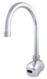 T&S Brass 5EF-1D-WG Wall Mount Swivel Gooseneck Equip Sensor Faucet [並行輸入品]