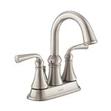 Moen 84850 Centerset Bathroom Faucet with Pop-Up Drain Assembly from the Wetherl, Spot Resist Brushe
