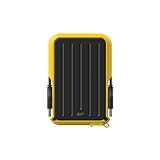 SP Silicon Power シリコンパワー ポータブルHDD 4TB 2.5インチ 外付け USB3.2 Gen1対応 (USB3.1 / USB3.0 / USB2.0 互換) IPX4 防水 耐衝撃 3年保証 イエロー SP040TBPHD66LS3Y