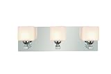 Transグローブ3ライトハロゲンBath Sconce 2693 PC光沢クロム2693pc 2693 PC 1