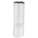 Stanley Proto J4712LM 6 Point 1/4 Drive Deep Socket, 12mm by Stanley-Proto