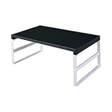 （業務用セット） 机上台 幅39×高さ16cmハイタイプ 黒 【×2セット】