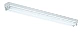 Lighting by AFX st217mv標準24インチmulti-volt 2 – 27 t8ライトストリップ、ホワイトエナメルスチールシャーシ