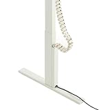 オフィスコム [オプション]ケーブルガイド 蛇腹式 マグネット着脱 昇降デスク対応 ホワイト OC-DA-NH01-WH