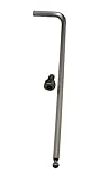 Amanaote 304 ステンレス鋼 規格 M5 X 0.8cm ボルトスクリュー 6角レンチ インターナル ヘックス ドライブ 15個パック