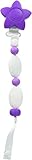 AILAMS food grade Silicone Baby Soother-Toddler Dummy Pacifier Chain And Teether With early Teething