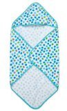 Blue Delicious Dots Hooded Towel by Baby Cheers [並行輸入品]