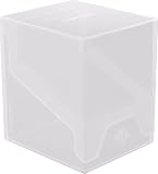 GameGenic Deck Box: Bastion XL White (100ct) – Durable and Sturdy TCG, OCG Card Storage – Compatible with Pokemon Yugioh Commander and MTG Magic: The Gathering Cards