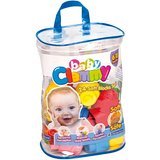 Baby Clemmy Soft Block 24pc Zip Bag Building Construction Toy