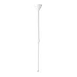 東芝ライテック ライティングレールVI形 伸縮パイプ吊具(45~80cm)(白) NDR0316