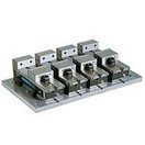 ナベヤ NBK ロックタイトCV精密マシンバイス 多連バイス LTCV100H-4