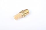 Generic Brass Pneumatic Muffler Filter 1/4" Male NPT Noise Reduce Air Solenoid Valve Silencer Connec